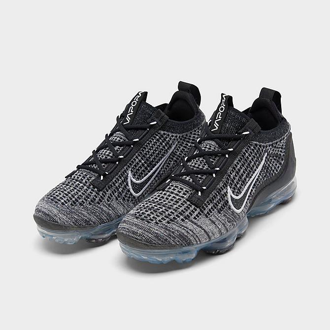 ナイキ レディース スニーカー Women's Nike Air Vapormax 2021 Flyknit Running Shoes - Black/White/Metallic Silver｜troishomme｜02