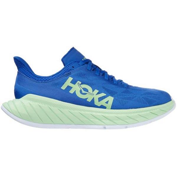 【即日発送】 ホカオネオネ Blue/Green - Shoes Running 2 X Carbon Men's ONE ONE HOKA ランニングシューズ メンズ パーカー