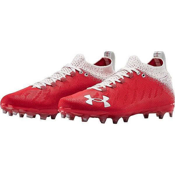 アンダーアーマー メンズ サッカー スパイク Under Armour Men S Spotlight Lux Mc Football Cleats Red White Di 600 バッシュ アパレル Troishomme 通販 Yahoo ショッピング