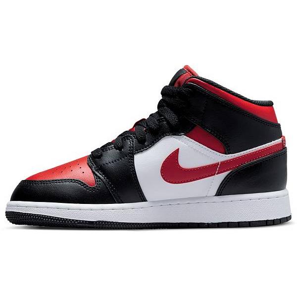 ジョーダン キッズ バッシュ Jordan Kids' GS Air 1 Mid - Black ジョーダン キッズ バッシュ Jordan Kids' GS Air 1 Mid - Black