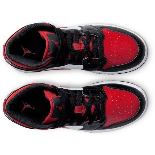 ジョーダン キッズ バッシュ Jordan Kids' GS Air 1 Mid - Black ジョーダン キッズ バッシュ Jordan Kids' GS Air 1 Mid - Black