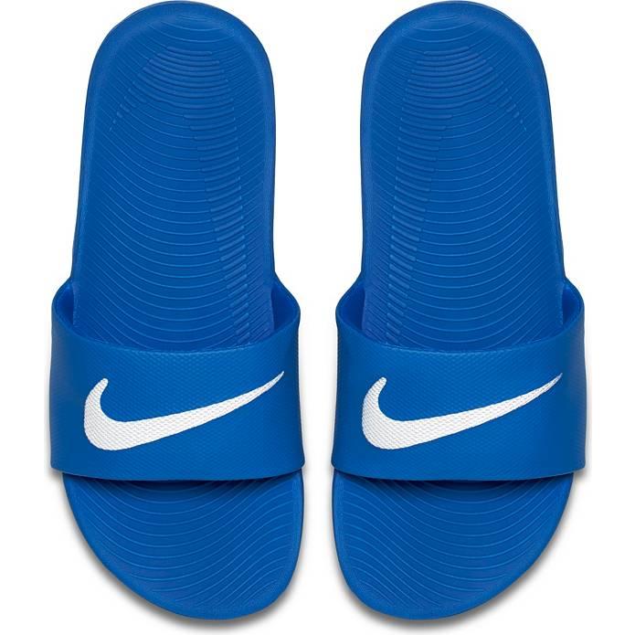 ナイキ キッズ サンダル Nike Kids' Kawa Slides - Blue/White｜troishomme｜03