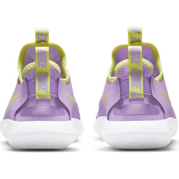ナイキ キッズ/レディース ランニングシューズ Nike Kids' Grade School Flex Runner Running Shoes - Purple/Green｜troishomme｜05