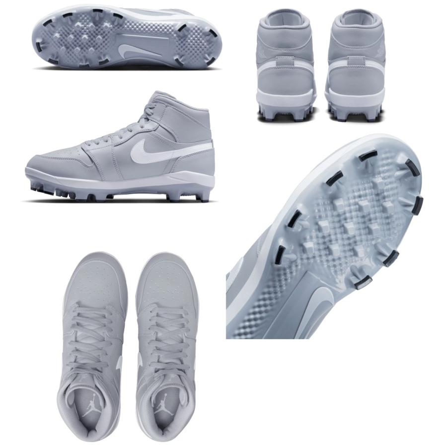 スパイク 野球 ナイキ nike ジョーダン メンズ シューズ スポーツ ジュニア Baseball shoes 黒 白 レトロ1ハイ｜troishomme｜10