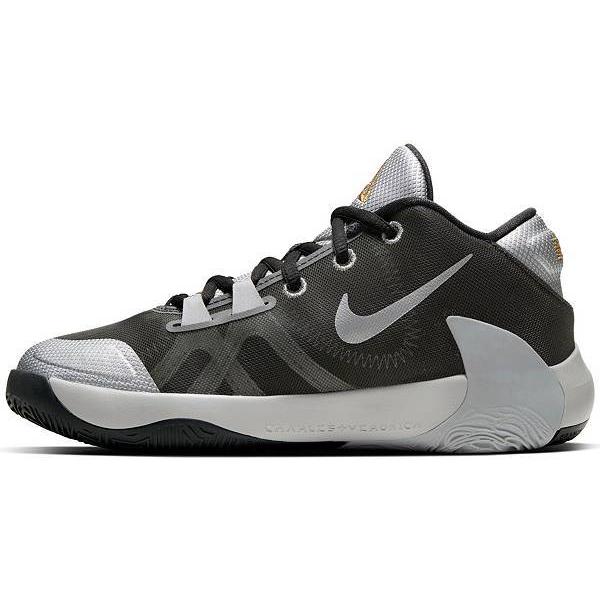 楽ギフ 包装 ナイキ キッズ レディース フリーク１ Nike Zoom Freak 1 Gs バッシュ ミニバス Gray Silver Wantannas Go Id