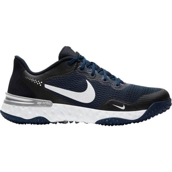 ナイキ メンズ ハラチエリート3 ターフ 野球 トレーニングシューズ Nike Alpha Huarache Elite 3 Turf Baseball Cleats Navy/White