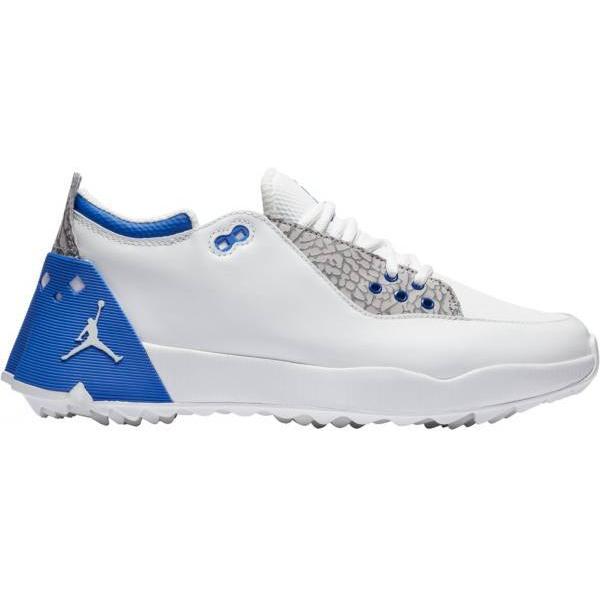 ジョーダン メンズ Air Jordan ADG 2 Golf Shoes ゴルフシューズ SUMMIT WHITE/ROYAL｜troishomme