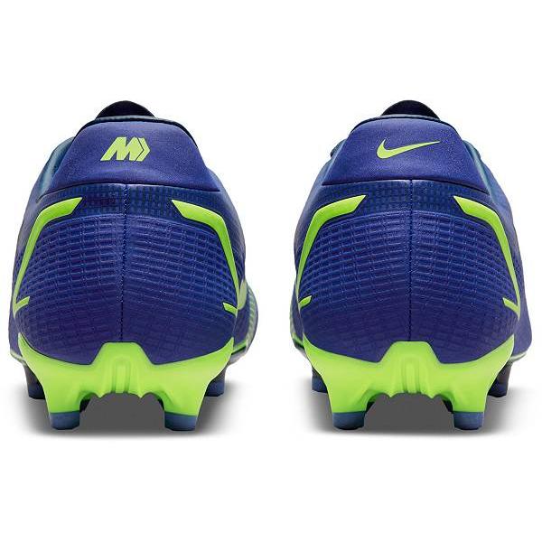 ナイキ メンズ マーキュリアル ヴェイパー１４ サッカー スパイク Nike Mercurial Vapor 14 Academy FG Soccer Cleats - Blue/Volt｜troishomme｜05