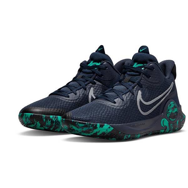 ナイキ メンズ バッシュ Nike KD Trey 5 IX Basketball Shoes - Grey/Black/Green｜troishomme｜05
