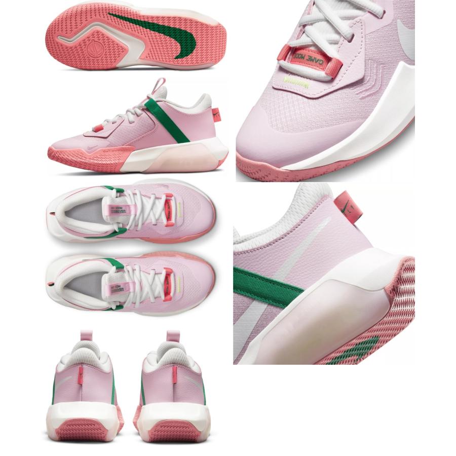 バッシュ バスケットシューズ nike ナイキ キッズ ジュニア メンズ ローカット 靴 スニーカー おしゃれ 子供 子ども用 かっこいい エアー ズーム 22.5cm 23 0Y24