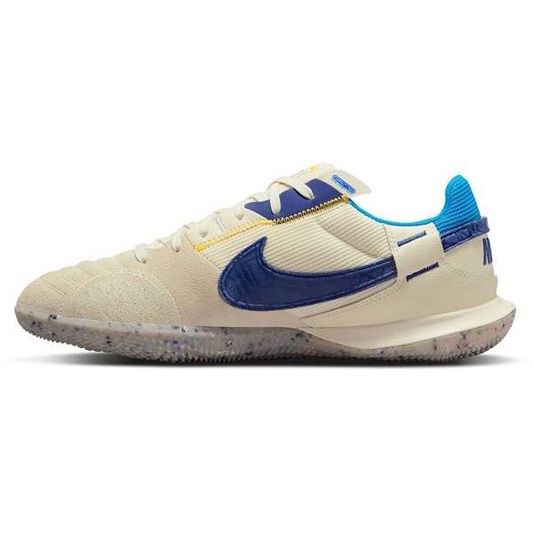 ナイキ メンズ サッカー インドアシューズ Nike Men's Streetgato Indoor Soccer Shoes - White/Blue｜troishomme｜03