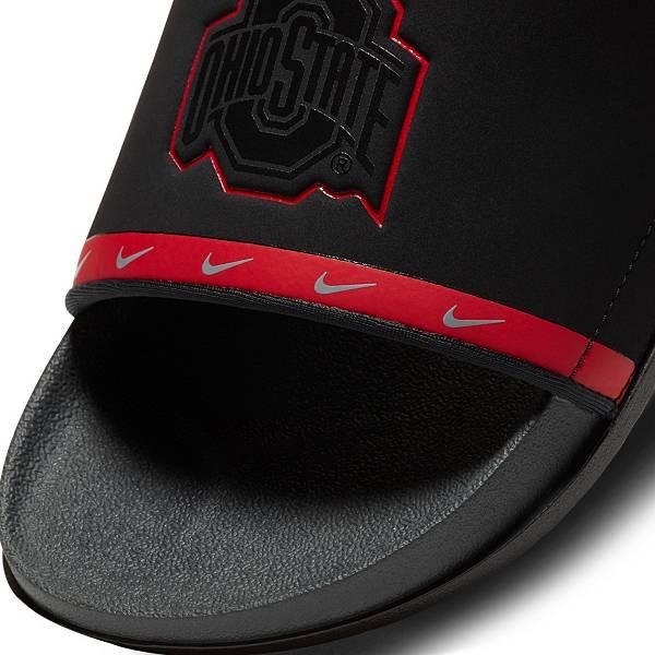 ナイキ メンズ サンダル Nike Men's Offcourt Ohio State Slides　- Black/Grey/Red｜troishomme｜05