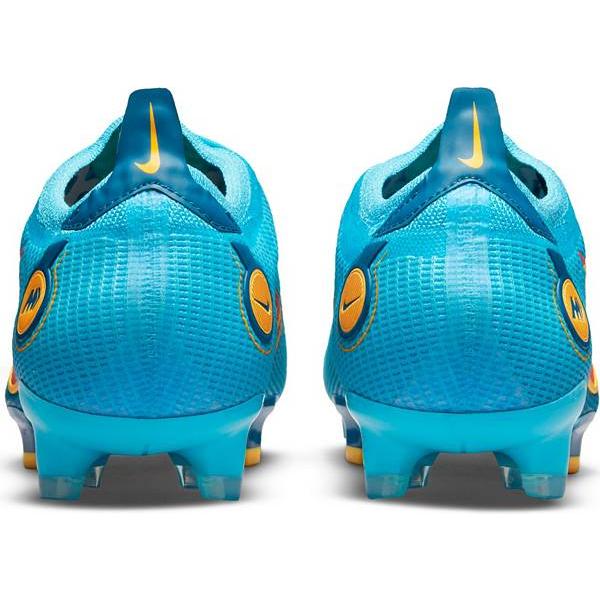 ナイキ メンズ マーキュリアル ヴェイパー１４ サッカー スパイク Nike Mercurial Vapor 14 Elite FG Soccer Cleats - Blue/Orange｜troishomme｜04