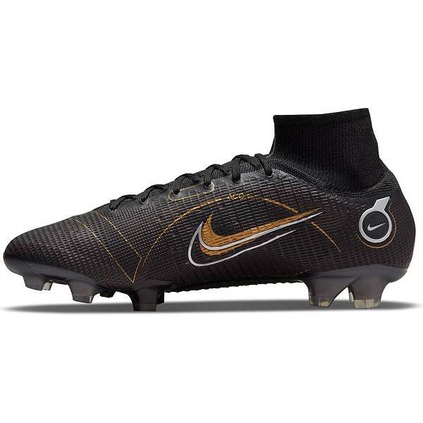 ナイキ メンズ マーキュリアル スーパーフライ８ サッカー スパイク Nike Mercurial Superfly 8 Elite FG Soccer Cleats - Black/Gold｜troishomme｜03