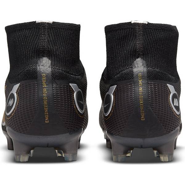 ナイキ メンズ マーキュリアル スーパーフライ８ サッカー スパイク Nike Mercurial Superfly 8 Elite FG Soccer Cleats - Black/Gold｜troishomme｜05