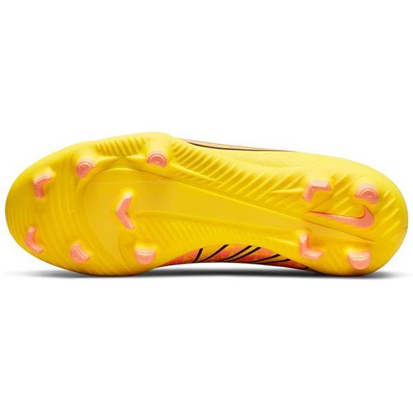 ナイキ キッズ ジュニア サッカー スパイク マーキュリアル ヴェイパー Nike Kids' Mercurial Vapor 15 Club FG Soccer Cleats - Yellow/Orange 黄色 イエロー｜troishomme｜02