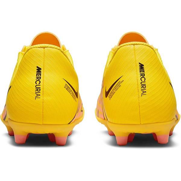 ナイキ キッズ ジュニア サッカー スパイク マーキュリアル ヴェイパー Nike Kids' Mercurial Vapor 15 Club FG Soccer Cleats - Yellow/Orange 黄色 イエロー｜troishomme｜05