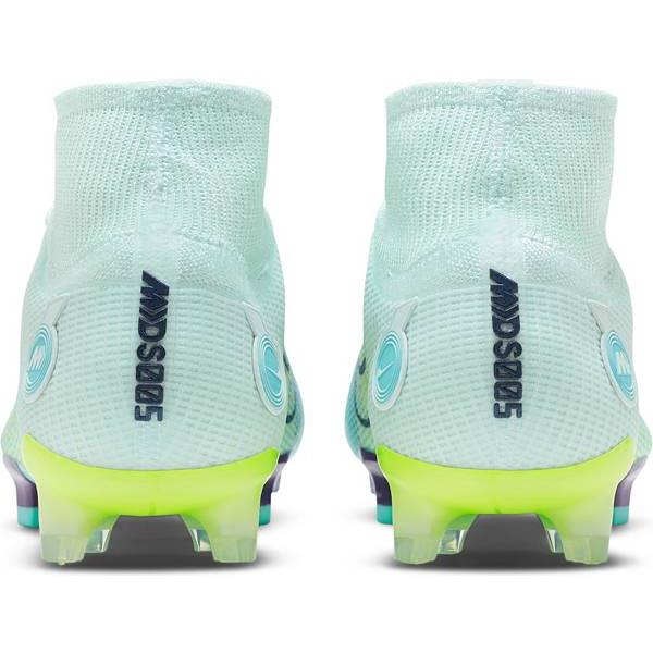 ナイキ メンズ マーキュリアル スーパーフライ８ サッカー スパイク Nike Mercurial Superfly 8 Elite MDS FG Soccer Cleats - Green/Purple｜troishomme｜05