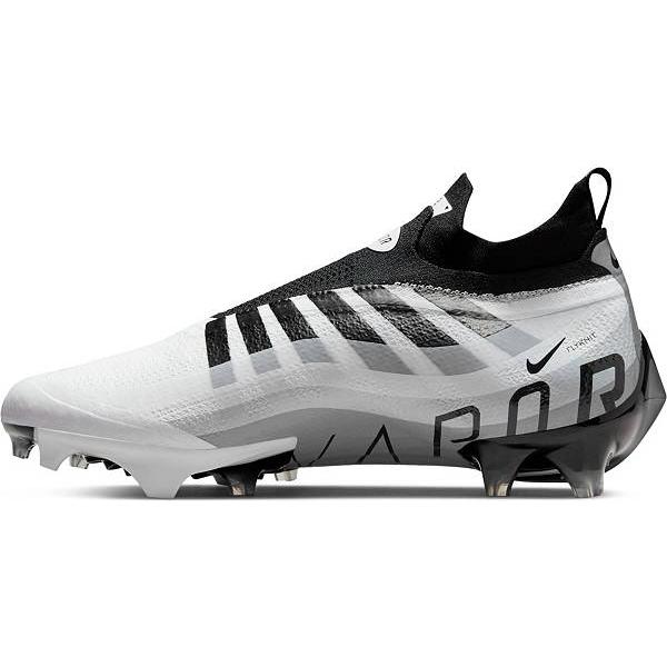 ナイキ メンズ ヴェイパーエッジエリート３６０ フライニット アメフト スパイク Nike Men's Vapor Edge Elite 360 Flyknit Football Cleats - White/Black｜troishomme｜03