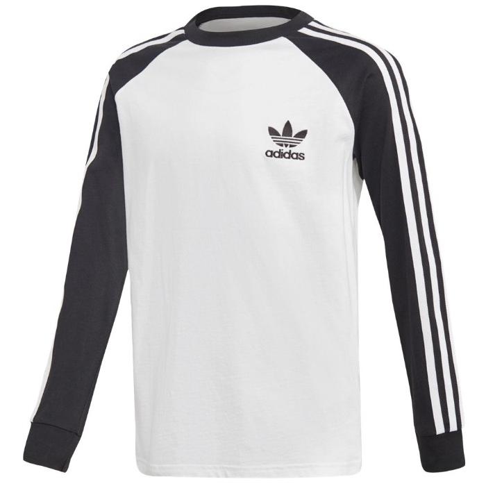 アディダス オリジナルス キッズ Adidas Originals California L S T Shirt Tシャツ 長袖 ロンt White Black Dm4452 バッシュ アパレル Troishomme 通販 Yahoo ショッピング