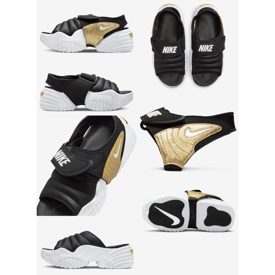 ナイキ サンダル レディース アジャストフォース 厚底 歩きやすい 海 おしゃれ かかとなし 軽量 スポーツ 室内 スリッパ つっかけ トラベル 夏 旅行 nike NIKE（ナイキ） サンダル レディース アジャストフォース 厚底 歩き