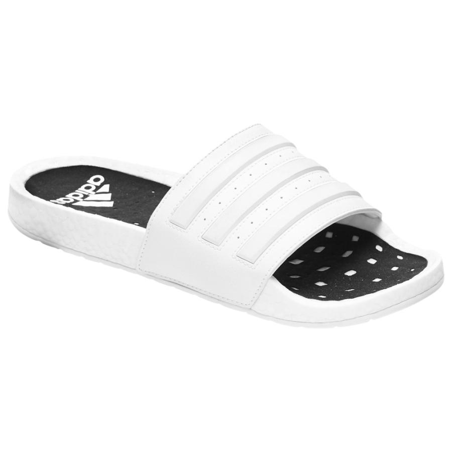 アディダス メンズ サンダル adidas Adilette Boost Slide スリッパ White/White/White  :EG1909:バッシュ アパレル troisHOMME - 通販 - Yahoo!ショッピング