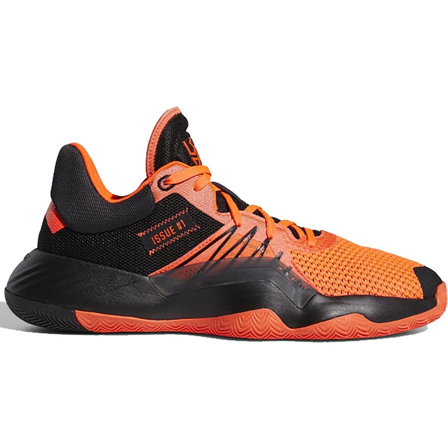 レビューを書けば送料当店負担 アディダス メンズ ドノバン ミッチェル Adidas D O N Issue 1 バッシュ Black Solar Red Wantannas Go Id