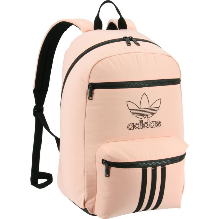 50 Off アディダス オリジナルス メンズ Adidas Originals National 3 Stripes Backpack バックパック リュックサック Trace Pink Black 激安特価 Cepici Gouv Ci