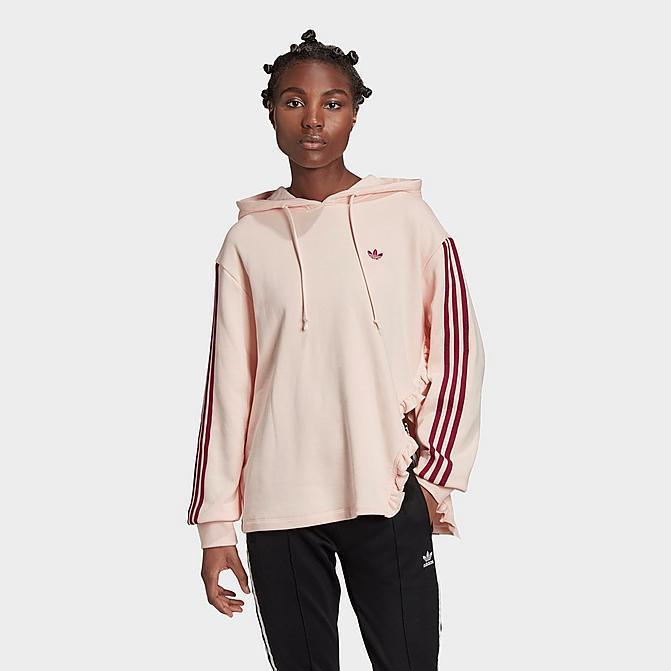 アディダス レディース パーカー Adidas Originals Ruffle Hem Hoodie トップス Pink Tint Fu3871 6 バッシュ アパレル Troishomme 通販 Yahoo ショッピング