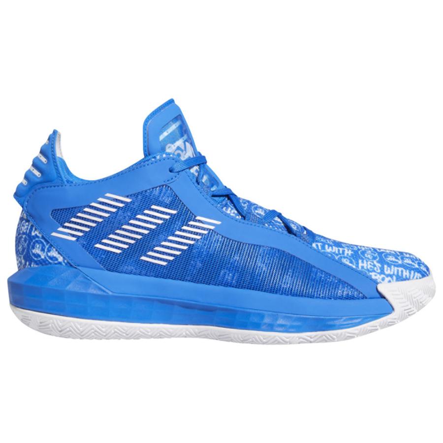アディダス メンズ デイム６ Adidas Dame 6 バッシュ White Black Glory Blue Fu6809 バッシュ アパレル Troishomme 通販 Yahoo ショッピング