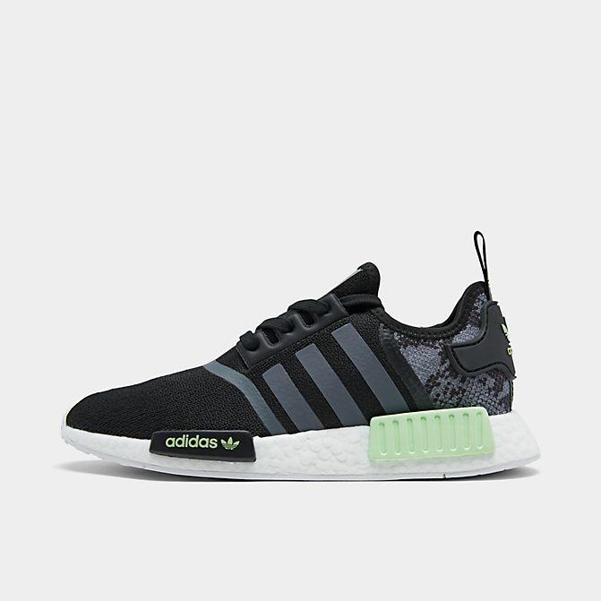 nmd black and green