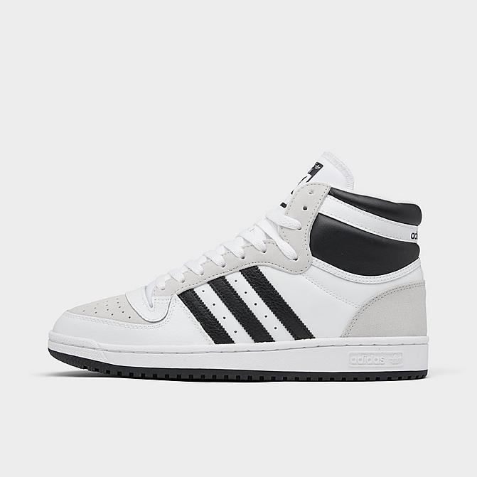 アディダス メンズ スニーカー Adidas Top Ten Rb Casual Shoes - White/Black 
