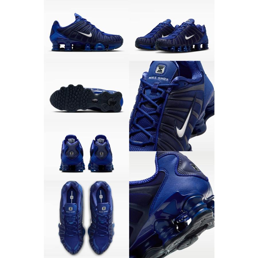 Nike Shox 青 スニーカー NIKE（ナイキ） メンズ ショックス TL nike shox スニーカー 青 ピンク