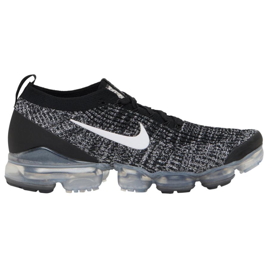 nike vapormax flyknit black white