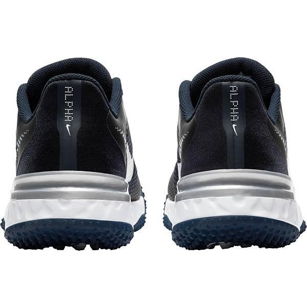 ナイキ メンズ 野球 トレーニングシューズ Nike Alpha Huarache Elite 3 Turf - College Navy/White/Light Smoke Grey 