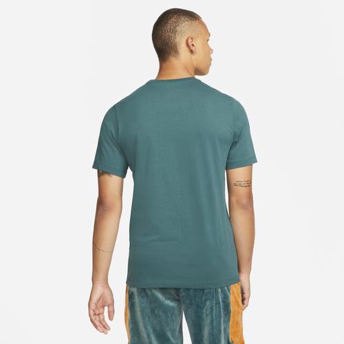 ジョーダン メンズ Tシャツ 半袖 Jordan Zion Short Sleeved T-Shirt - Dark Teal Green/Dark Teal Green｜troishomme｜02