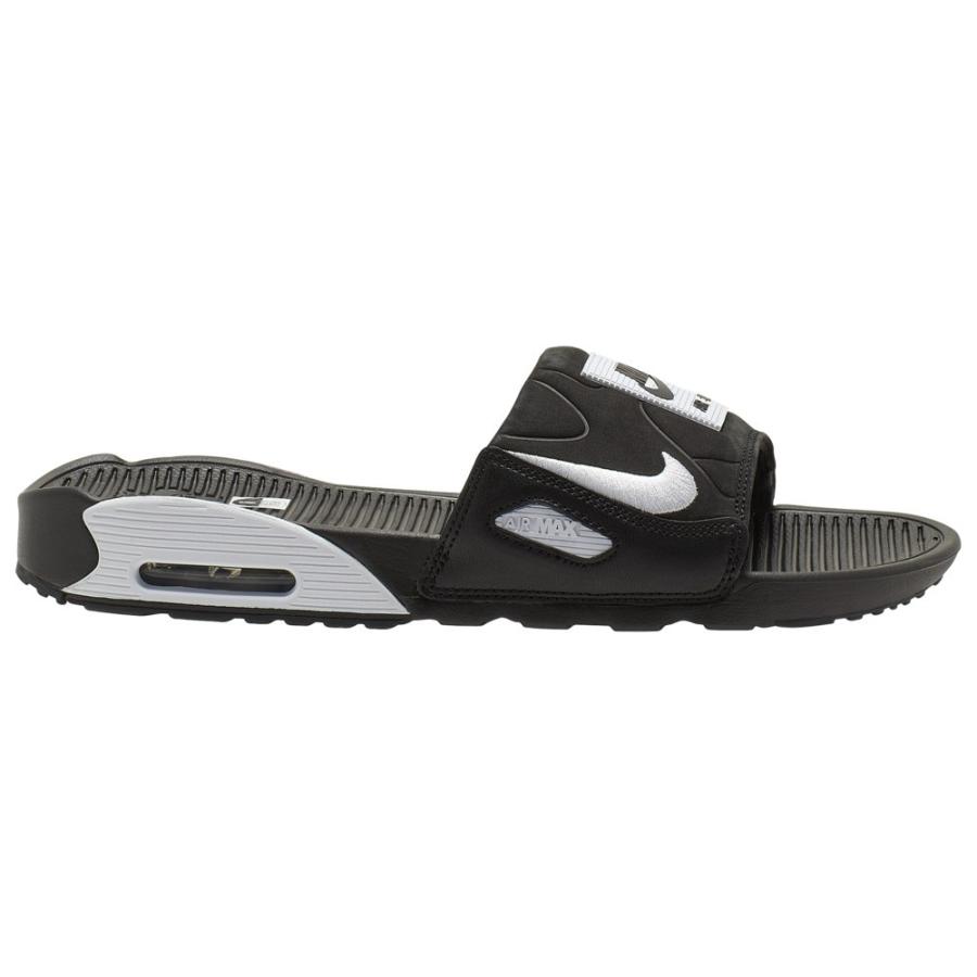 ナイキ メンズ Nike Air Max 90 Slide サンダル スリッパ Black White Q バッシュ アパレル Troishomme 通販 Yahoo ショッピング