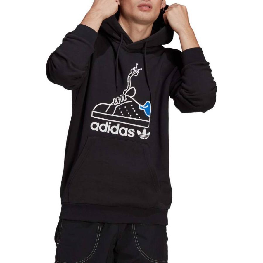 adidas print hoodie