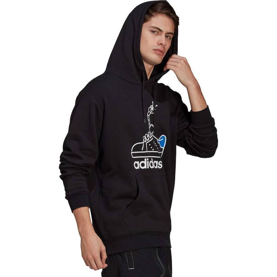 adidas print hoodie