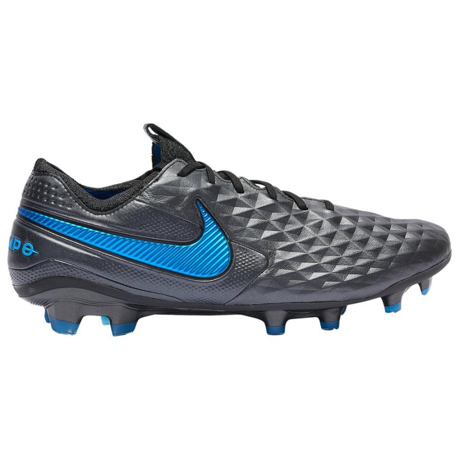 nike tiempo black and blue