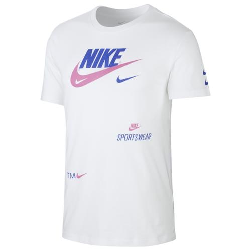 ナイキ メンズ Tシャツ Nike Swoosh Multi T Shirt 半袖 White Pink U バッシュ アパレル Troishomme 通販 Yahoo ショッピング