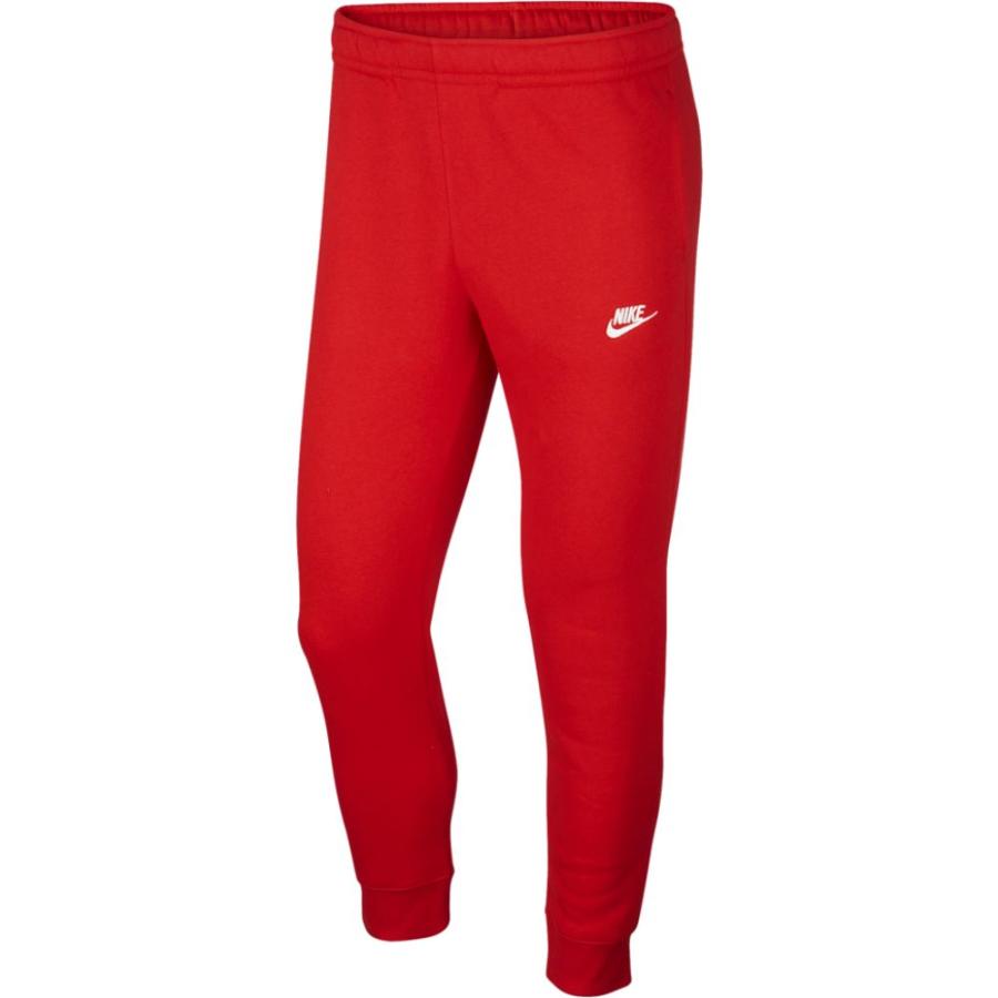 想像を超えての ナイキ メンズ カジュアルパンツ ボトムス Nike Club Joggers University Red White 注目ブランド Inproel Cl