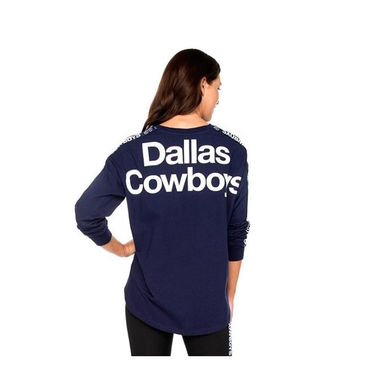 women's long sleeve dallas cowboy shirts