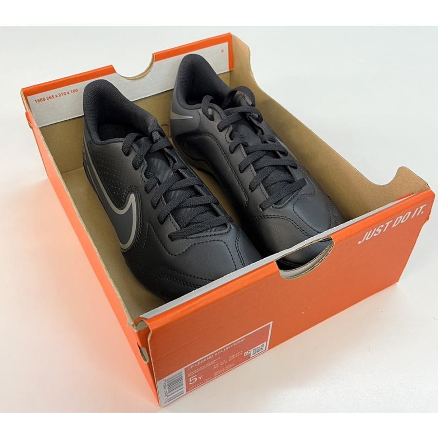 ナイキ スパイク サッカー ジュニア シューズ 靴 NIKE キッズ ティエンポ レジェンド９ Nike Kids' Tiempo Legend 9 Club FG/MG Anthracite｜troishomme｜10