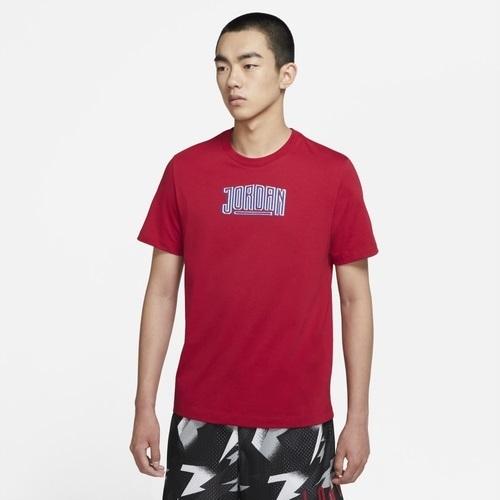 即納 ナイキ ジョーダン メンズ Tシャツ Nike Jordan Sport DNA 2 T-Shirt - Gym Red/Blue｜troishomme