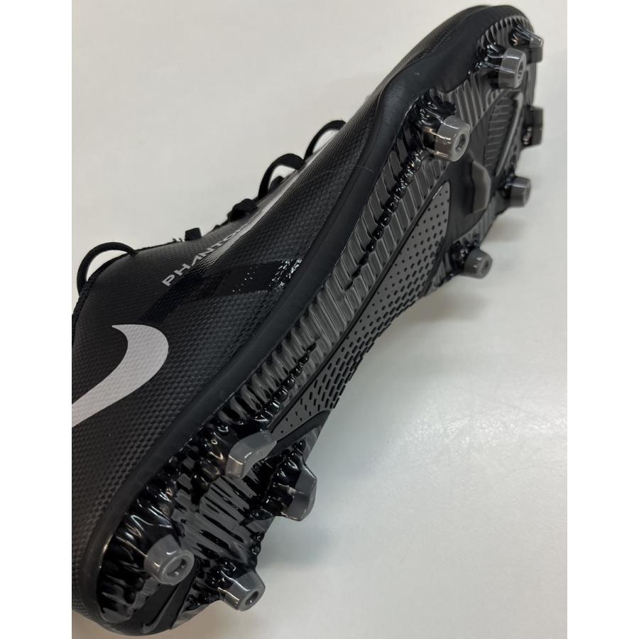 ナイキ スパイク サッカー ジュニア シューズ 靴 NIKE キッズ ファントム GT2 クラブ Nike Jr Phantom GT2 Club FG/MG Black Metallic Silver｜troishomme｜06