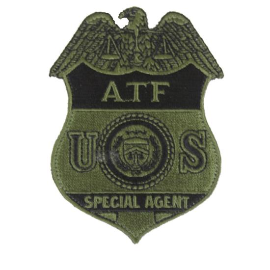 ミリタリー サバゲー コスプレ ワッペン パッチ 刺繍ワッペン ATF