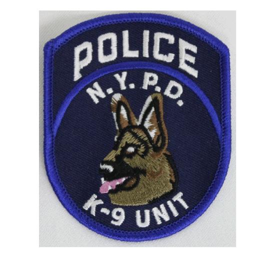 ミリタリー サバゲー コスプレ ワッペン パッチ 刺繍ワッペン NYPD.K-9
