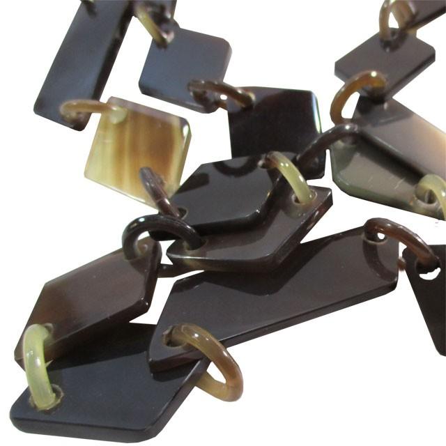 ネックレス バッファローホーン 水牛の角 ベトナム雑貨 ハンドメイド