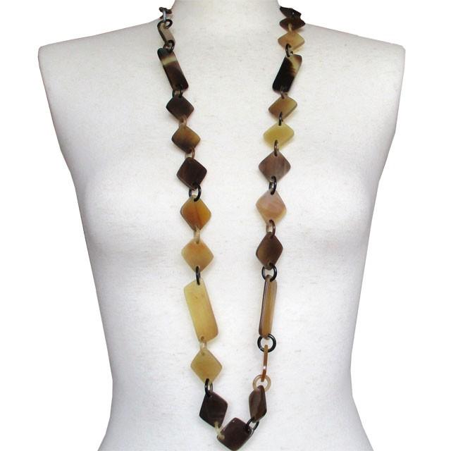 ネックレス バッファローホーン 水牛の角 ベトナム雑貨 ハンドメイド